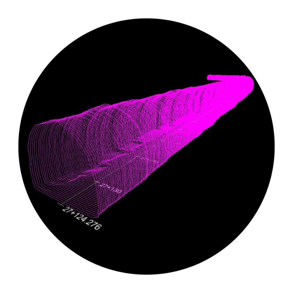 Procesamiento de información en obras subterráneas